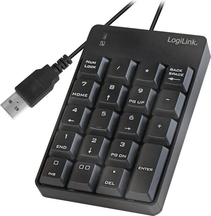 LogiLink Keypad, schwarz, USB