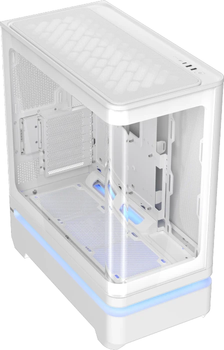 ASUS Prime AP304, weiß, Glasfenster