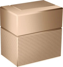 Hansgrohe Axor Edge Absperrventil Diamantschliff polished red gold