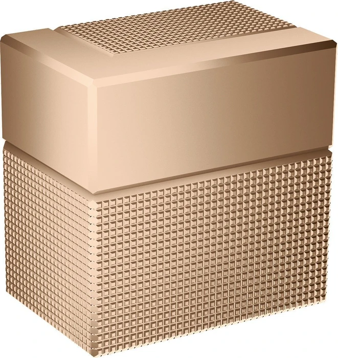 Hansgrohe Axor Edge Absperrventil Diamantschliff polished red gold