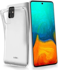 SBS Mobile Skinny Cover für Samsung Galaxy A71 transparent