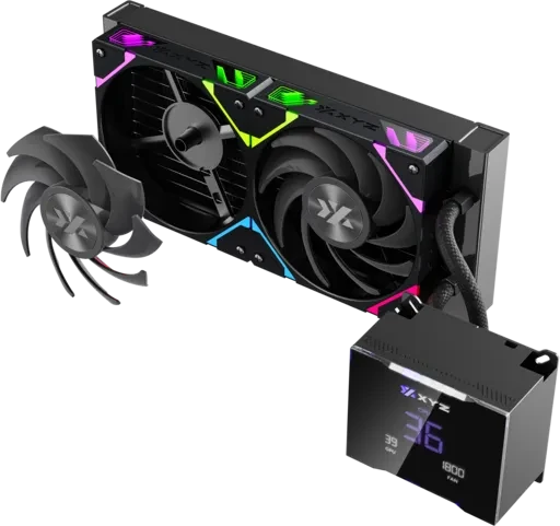 XYZ Hydrotemp AIO 240, schwarz