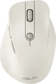 ASUS MD105 Wireless Mouse Milky White, USB/Bluetooth