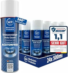 WP Werkstatt-Produkte Bremsenreinigerspray Acetonfrei 24x 500ml