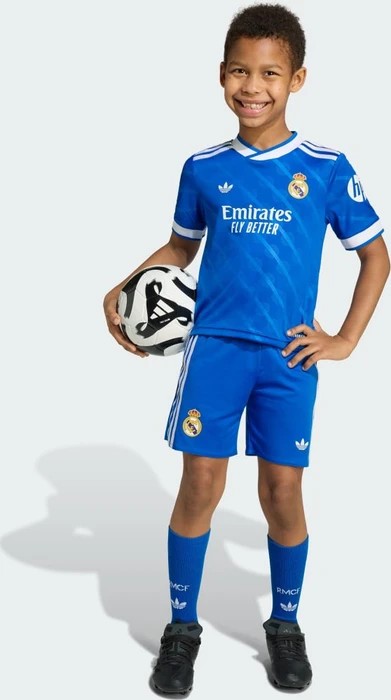 adidas Real Madrid 2025/2026 Ausweichausrüstung (Junior)