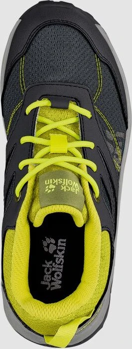 Jack Wolfskin Woodland Low black/lime (Junior)