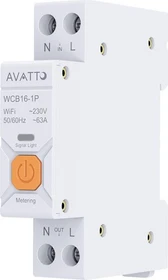 Avatto WCB16-1P Smart Fuse, 63A, 1TE REG, Schaltaktor