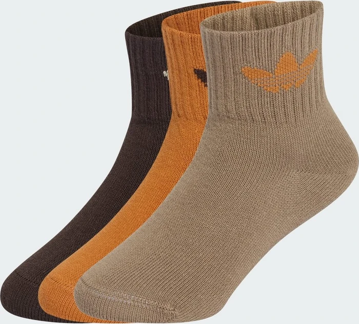 adidas Mid-Ankle Socken, 3 Paare (Junior)