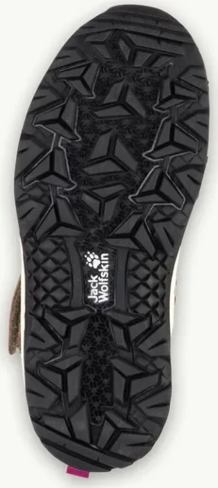 Jack Wolfskin Vojo LT Texapore Mid braun/rosa (Junior)