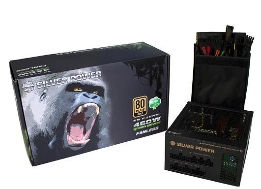 Silver Power SP-S460FL 460W, ATX 2.2