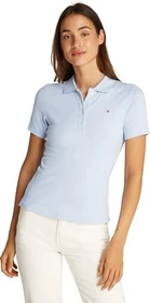 Tommy Hilfiger 1985 Slim Fit Poloshirt kurzarm breezy blue (Damen)