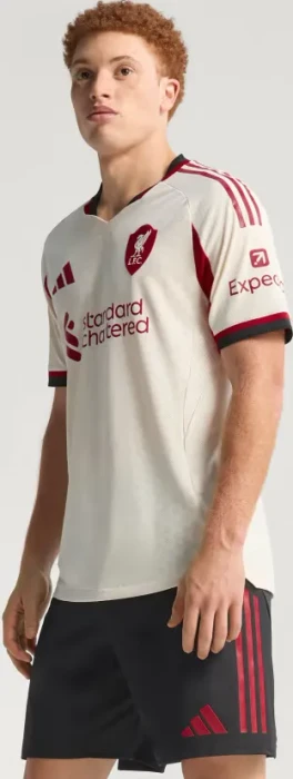 adidas Liverpool FC Authentic 2025/2026 Auswärtstrikot kurzarm (Herren)