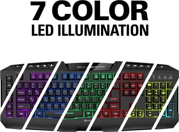 Sharkoon Skiller PRO+, USB, DE