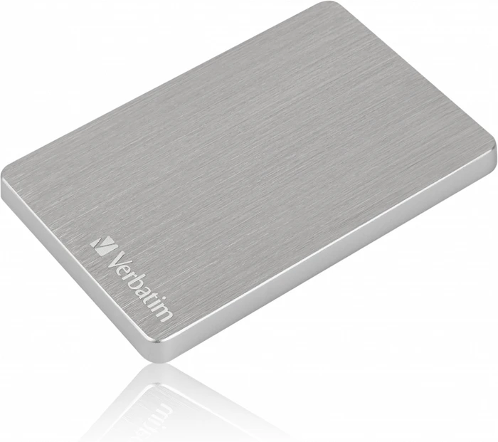 Verbatim Store 'n' Go ALU Slim, silber, 1TB, USB 3.0 Micro-B