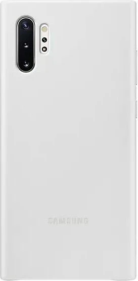 Samsung Leather Cover für Galaxy Note 10+ weiß