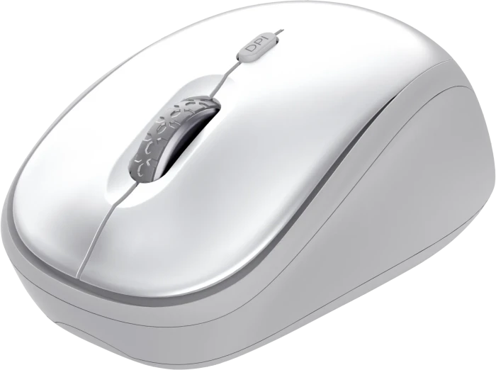 Trust Ody II Silent Wireless Keyboard & Mouse Set, weiß, USB, DE