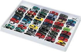 Herpa Sammelbox für PKW für 59 Modelle weiß