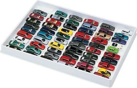 Herpa Sammelbox für PKW für 59 Modelle weiß