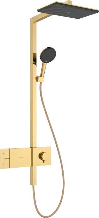 Hansgrohe Raindance Alive Q Showerpipe 210/340 1jet mit ShowerSelect Comfort polished gold optic