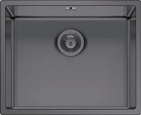 Pyramis Colora (50X40) 1B Unterbau Becken mittig metal