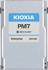 KIOXIA PM7-R Enterprise - 1DWPD Read Intensive SSD 7.68TB, SED, 2.5" / SAS 24Gb/s