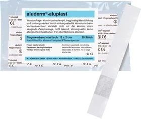 Söhngen Aluderm Aluplast Fingerverband Nachfüllset, 2 x 12cm, 20 Stück