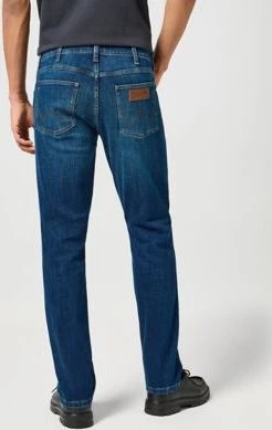 Wrangler Greensboro High Stretch Jeans azure fade (Herren)