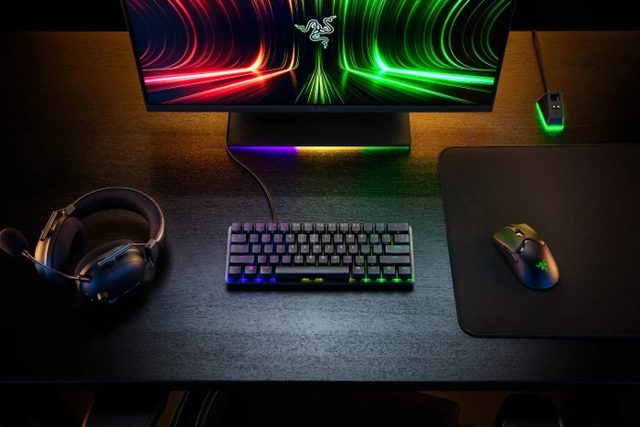 Razer Huntsman Mini Analog Switches, Razer Analog Optical Switch, USB, DE