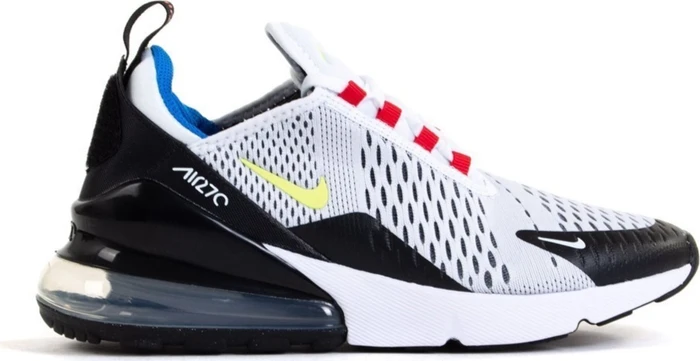 Nike Air Max 270 white/lt lemon twist/black (Junior)