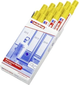 edding 3000 Permanentmarker gelb, 10er-Pack