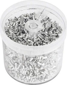 Vogt Aderendhülse 0.75 mm² Unisoliert Metall 5000 Stück
