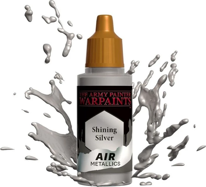 Army Painter Warpaints Air Metallics shining silver, 18ml (AW1129)