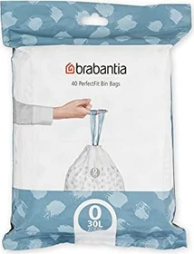 Brabantia PerfectFit Müllbeutel Typ O 30l, 40 Stück
