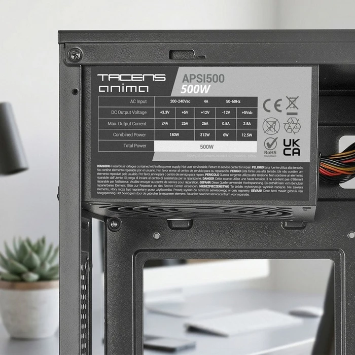 Tacens Anima AC8500, schwarz, 500W ATX