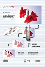 Olympia Laminierfolien, A3, 2x 80µm, 25 Stück