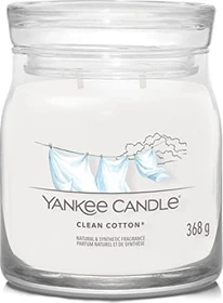 Yankee Candle Clean Cotton Duftkerze, 368g