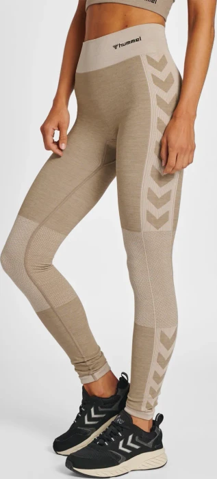 hummel CLEA Seamless Tight Hose lang chateu grey (Damen)
