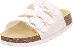 Superfit Fussbettpantoffel Sandale weiß (Junior)