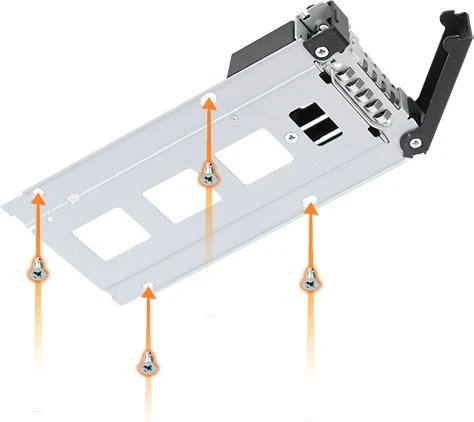 Icy Dock ToughArmor MB601TP-B, Einschub/Carrier für MB601VK-1B
