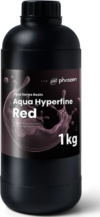 Phrozen Aqua Hyperfine Resin Red, 1.00kg (64010200636074) – Bild 2 von 3