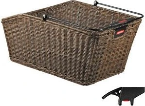 KLICKfix Structura GT KorbKlip 2 Fahrradkorb braun