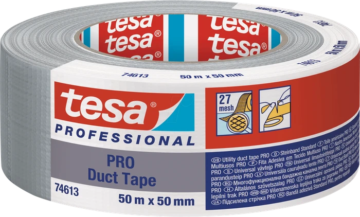 tesa PRO 74613 Duct Tape silber