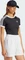 adidas 3-Streifen Slim Raglan T-Shirt kurzarm black melange (Damen) Vorschaubild