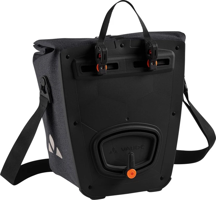 Vaude ReCycle Back Doppeltasche Gepäcktasche schwarz