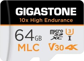 Gigastone 10x High Endurance R100/W65 64GB Kit, UHS-I U3, Class 10