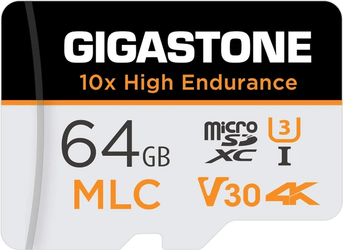 Gigastone 10x High Endurance R100/W65 64GB Kit, UHS-I U3, Class 10