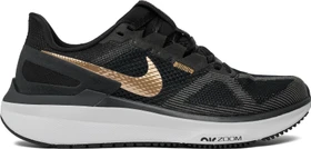 Nike Structure 25 black/white/dark smoke grey/metallic gold (Damen)