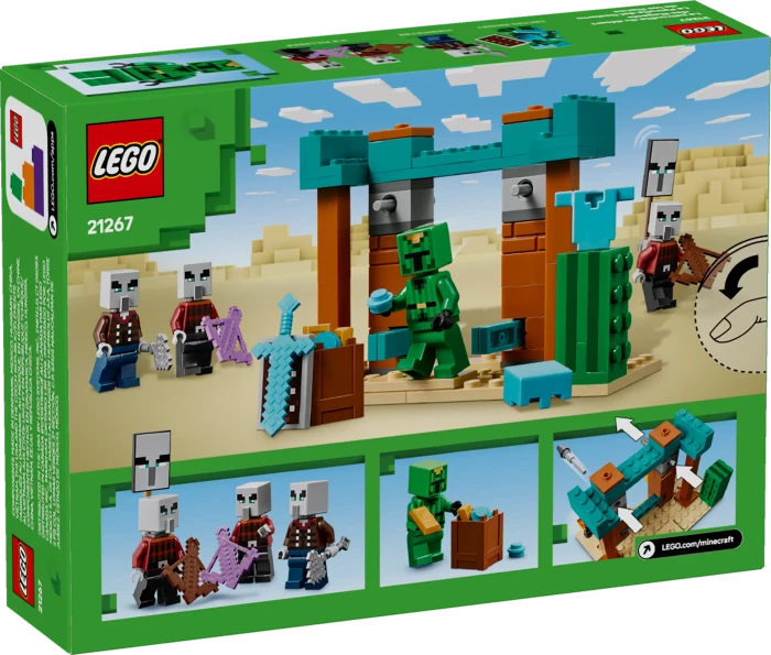 LEGO Minecraft - Die Illager-Wüstenpatrouille
