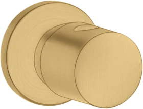 Hansgrohe AXOR Uno Absperrventil Unterputz brushed gold optic