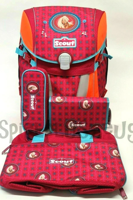 Scout Sunny Mandala Schultaschen-Set, 4-tlg.